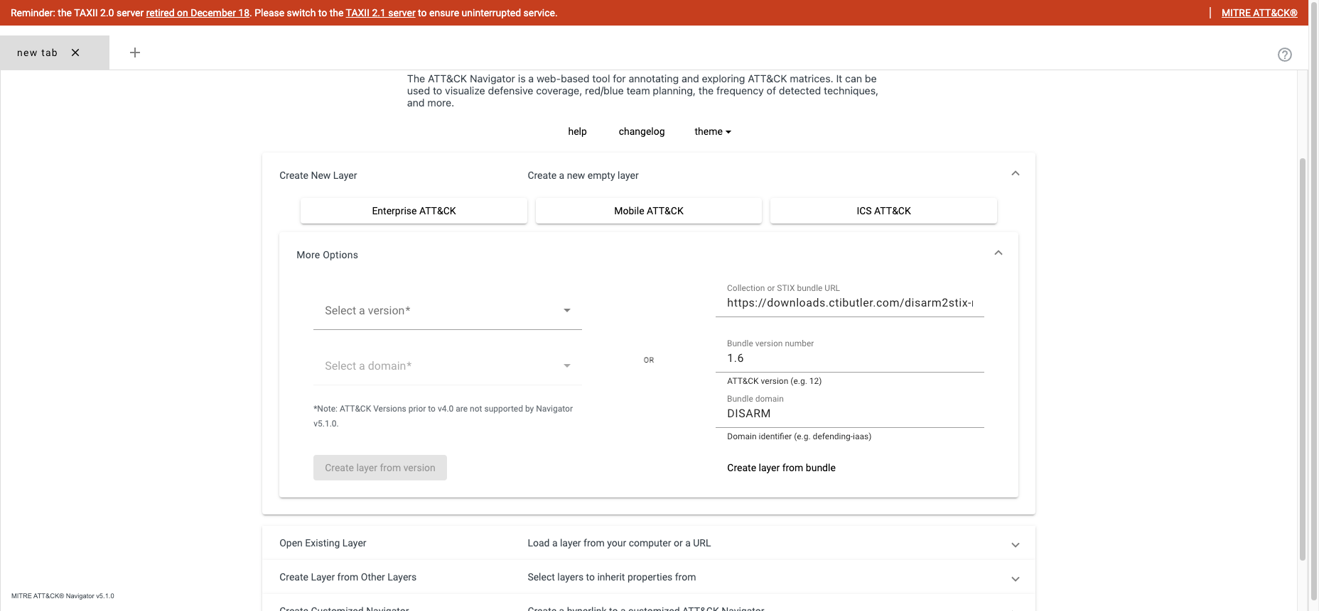 DISARM ATT&CK Navigator DISARM ATT&CK Navigator