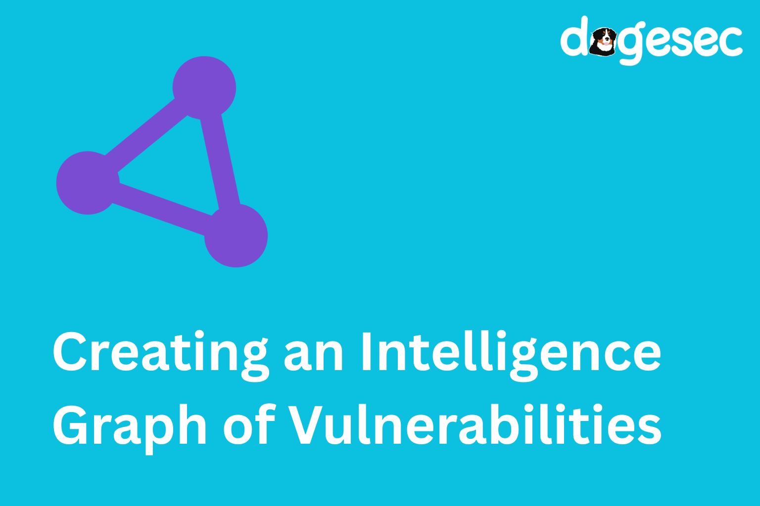 Enriching Vulnerabilities to Create an Intelligence Graph